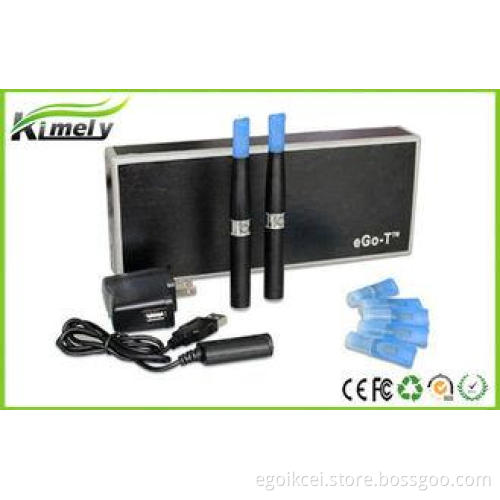650mah / 900mah / 1100mah Ego T E Cigarette Kit Without Bur